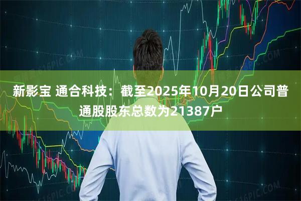 新影宝 通合科技：截至2025年10月20日公司普通股股东总数为21387户