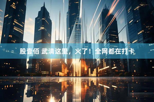 股壹佰 武清这里，火了！全网都在打卡